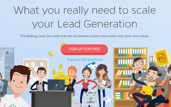 sign up for free